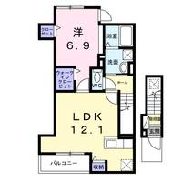 マーレ長崎の間取り