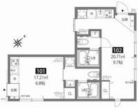 SETAGAYA VILLAの間取り