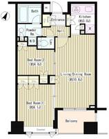 コクヨーレ日本橋の間取り