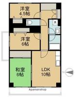 レピドール福田Ⅰの間取り
