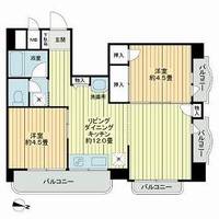 ライオンズマンション駒形の間取り