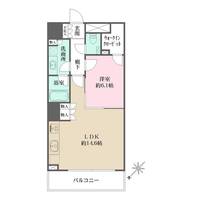 THE TOKYO TOWERS SEA TOWERの間取り