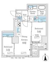 物件の間取り画像