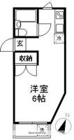 第3萩原ビル3ーAの間取り