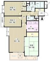 フラット浜田山の間取り