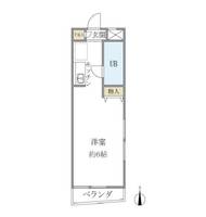 ブルークレール・Kの間取り