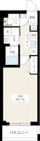 ARTESSIMO RATES201号室の間取り