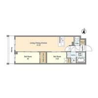 アジールコート練馬中村橋の間取り