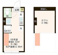 物件の間取り画像