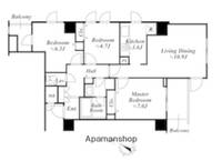 アクロス目黒タワーの間取り