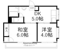 リージェント仲池上301の間取り