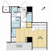 クオリア銀座やま祢ビルの間取り