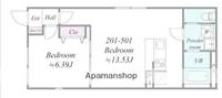 PREAS OHMORIの間取り