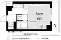 メイツ品川南1004の間取り