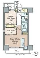 物件の間取り画像