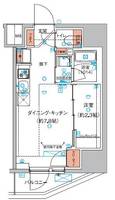 東京都豊島区巣鴨1丁目の賃貸マンションの間取り