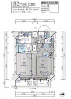東京都台東区千束3丁目の賃貸マンションの間取り