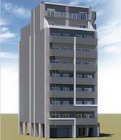 東京都台東区千束3丁目の賃貸マンションの外観