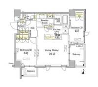 物件の間取り画像