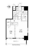東京都墨田区石原1丁目の賃貸マンションの間取り