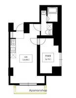 東京都台東区三筋1丁目の賃貸マンションの間取り