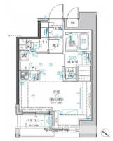 クレイシア日本橋水天宮前の間取り