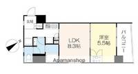 東京都中央区八丁堀3丁目の賃貸マンションの間取り