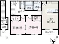 物件の間取り画像