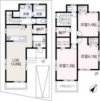 物件の間取り画像