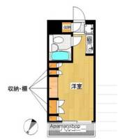東京都板橋区板橋4丁目の賃貸マンションの間取り