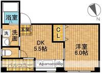 東京都北区上十条3丁目の賃貸マンションの間取り