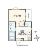 物件の間取り画像