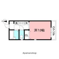 東京都杉並区浜田山1丁目の賃貸マンションの間取り
