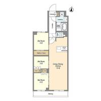アジールコート練馬中村橋の間取り