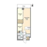 アジールコート練馬中村橋の間取り