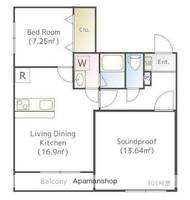 物件の間取り画像
