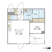 LA PERLA NAKANOの間取り