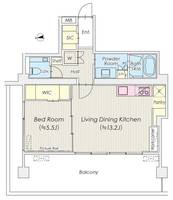 シャトレ信濃町の間取り