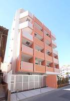 東京都目黒区東山2丁目の賃貸マンションの外観