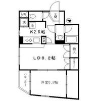 東京都杉並区南荻窪1丁目の賃貸マンションの間取り