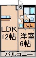 物件の間取り画像