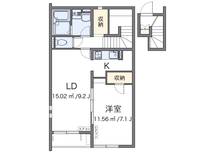 クレイノクオーレ狭山の間取り