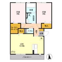 物件の間取り画像