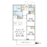 LA PERLA NAKANOの間取り