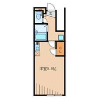 東京都国立市西1丁目の賃貸アパートの間取り