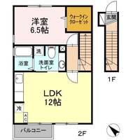 セジュール武蔵の間取り
