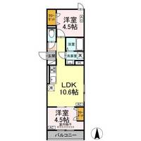 物件の間取り画像