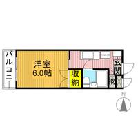 シャトル上水の間取り