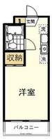 東京都小平市小川町1丁目の賃貸マンションの間取り