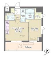 パークレジデンス三軒茶屋の間取り